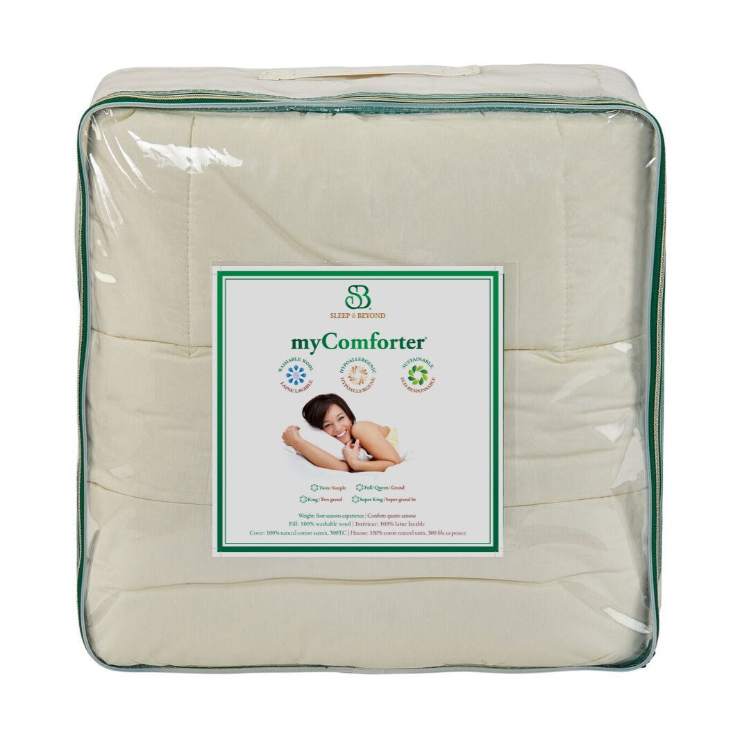 Sleep & Beyond myComforter Natural Wool Comforter