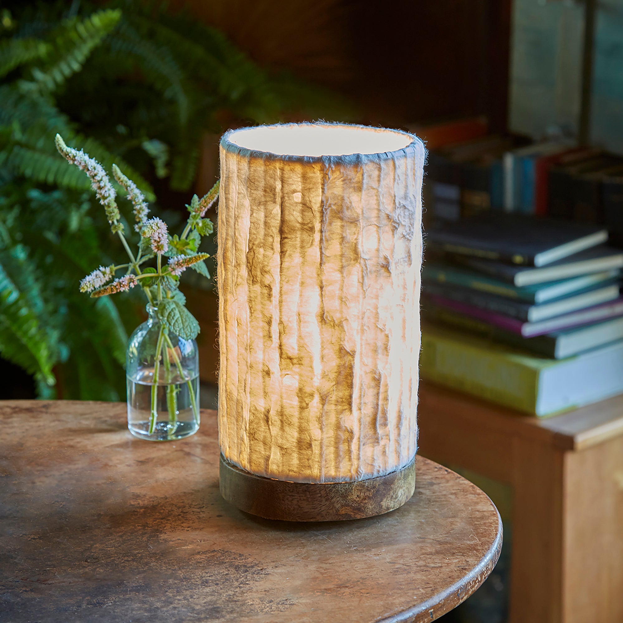 Eangee Mini Paper Cylinder Lamp