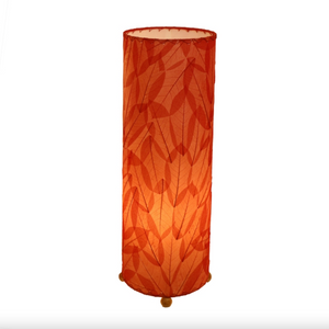 Eangee 24" Guyabano Leaf Cylinder Table Lamp