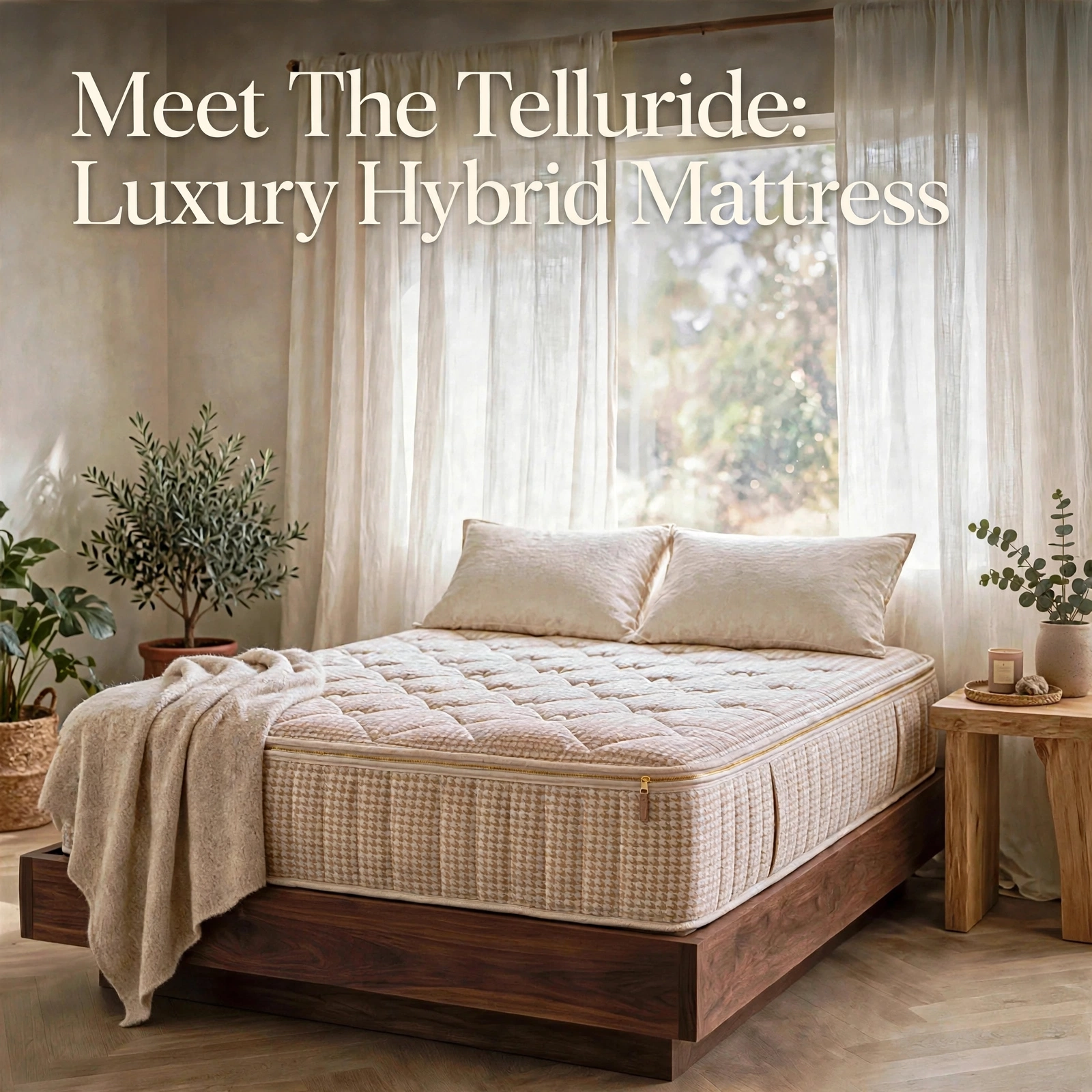 Meet The Telluride: Luxury Hybrid Mattress
