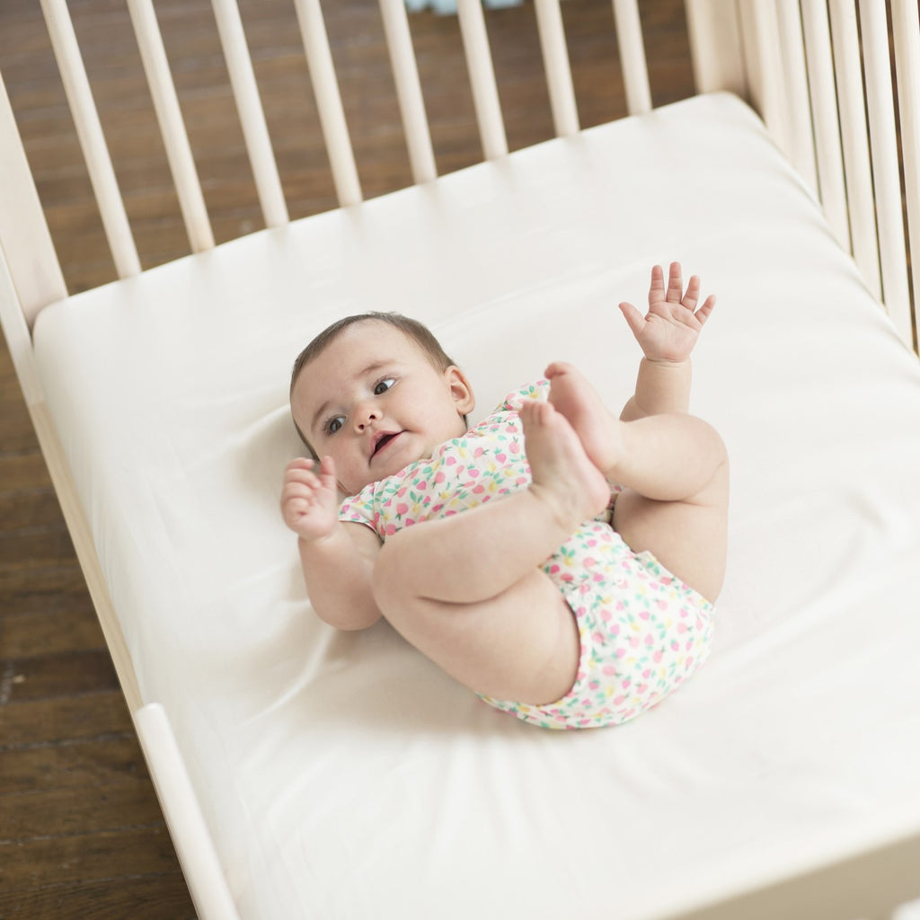 Naturepedic Crib Sheet SATEEN The Organic Bedroom