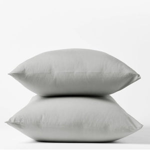 Coyuchi Crinkled Percale Pillowcase Set