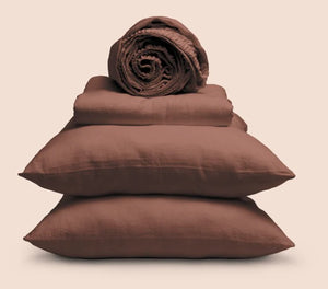 PureCare Dr. Weil Blended Linen Sheet Set