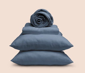 PureCare Dr. Weil Blended Linen Sheet Set