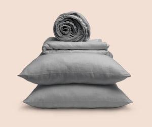 PureCare Dr. Weil Blended Linen Sheet Set