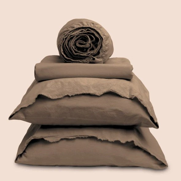 PureCare Dr. Weil Garment Washed Percale Sheet Set