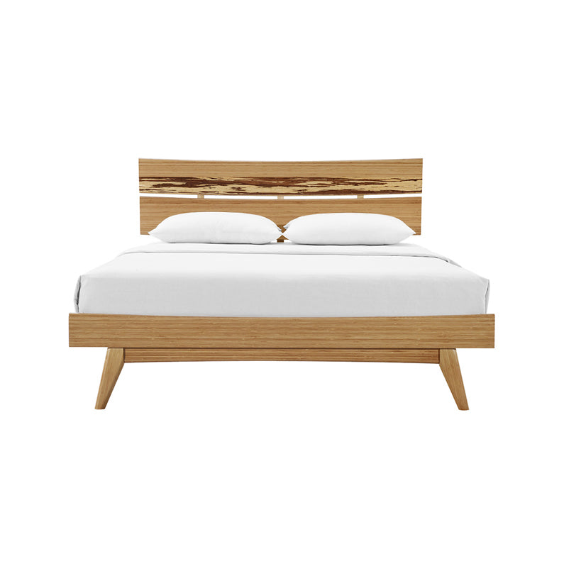 Greenington AZARA Bamboo California King Platform Bed - Caramelized with Exotic Tiger