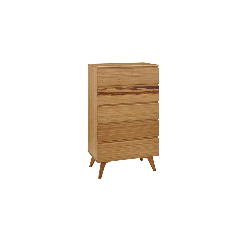 Greenington Azara 5-Drawer Chest, Caramelized