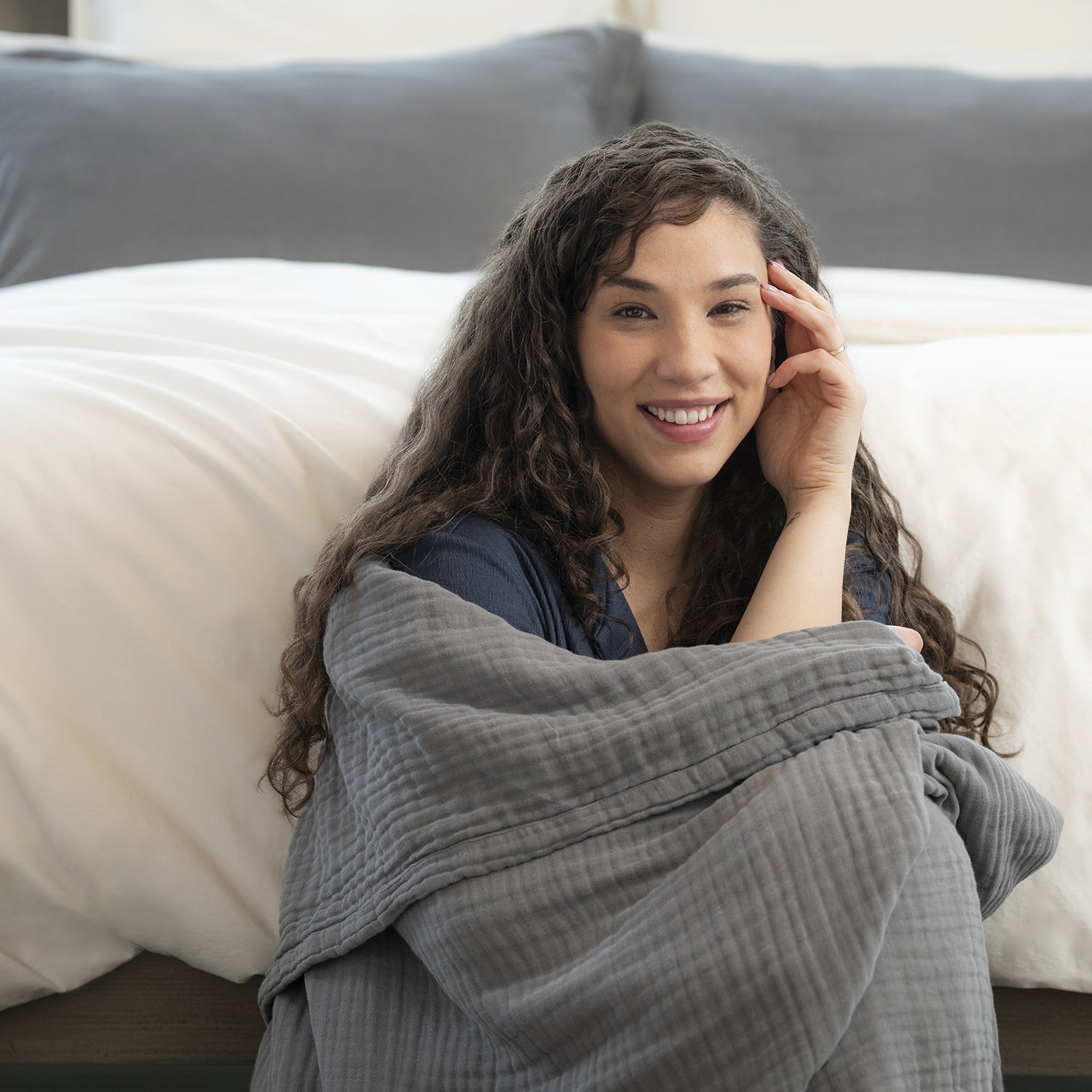 Naturepedic Cotton Blanket - Muslin