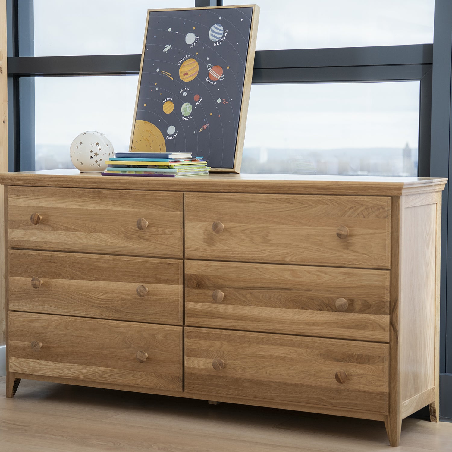 Naturepedic Savona 6 Drawer Dresser - The Organic Bedroom Naturepedic Savona 6 Drawer Dresser - The Organic Bedroom
