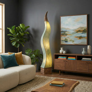 Eangee Flame Giant Floor Lamp