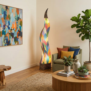 Eangee Flame Giant Floor Lamp