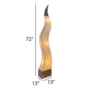 Eangee Flame Giant Floor Lamp