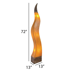 Eangee Flame Giant Floor Lamp