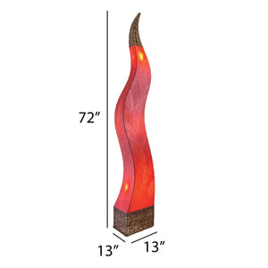 Eangee Flame Giant Floor Lamp