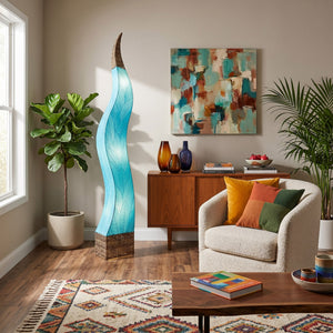 Eangee Flame Giant Floor Lamp