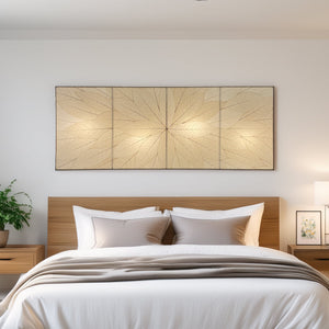 Eangee Sunburst Panel Wall Lamp