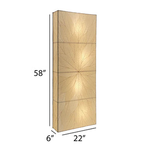 Eangee Sunburst Panel Wall Lamp