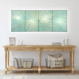 Eangee Sunburst Panel Wall Lamp