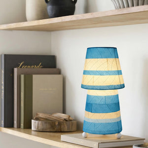 Eangee Striped Tapered Table Lamp
