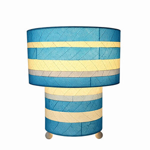 Eangee Striped Mushroom Table Lamp