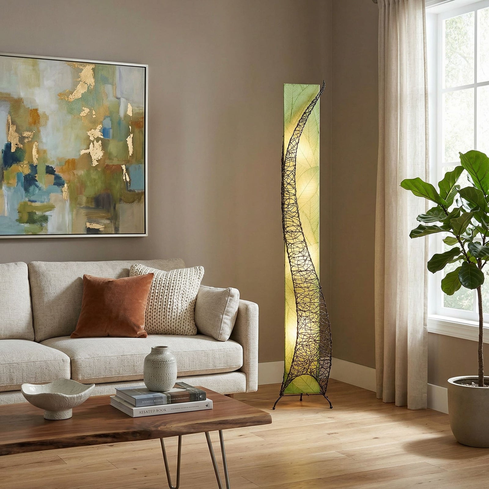 Eangee Wings Giant Floor Lamp