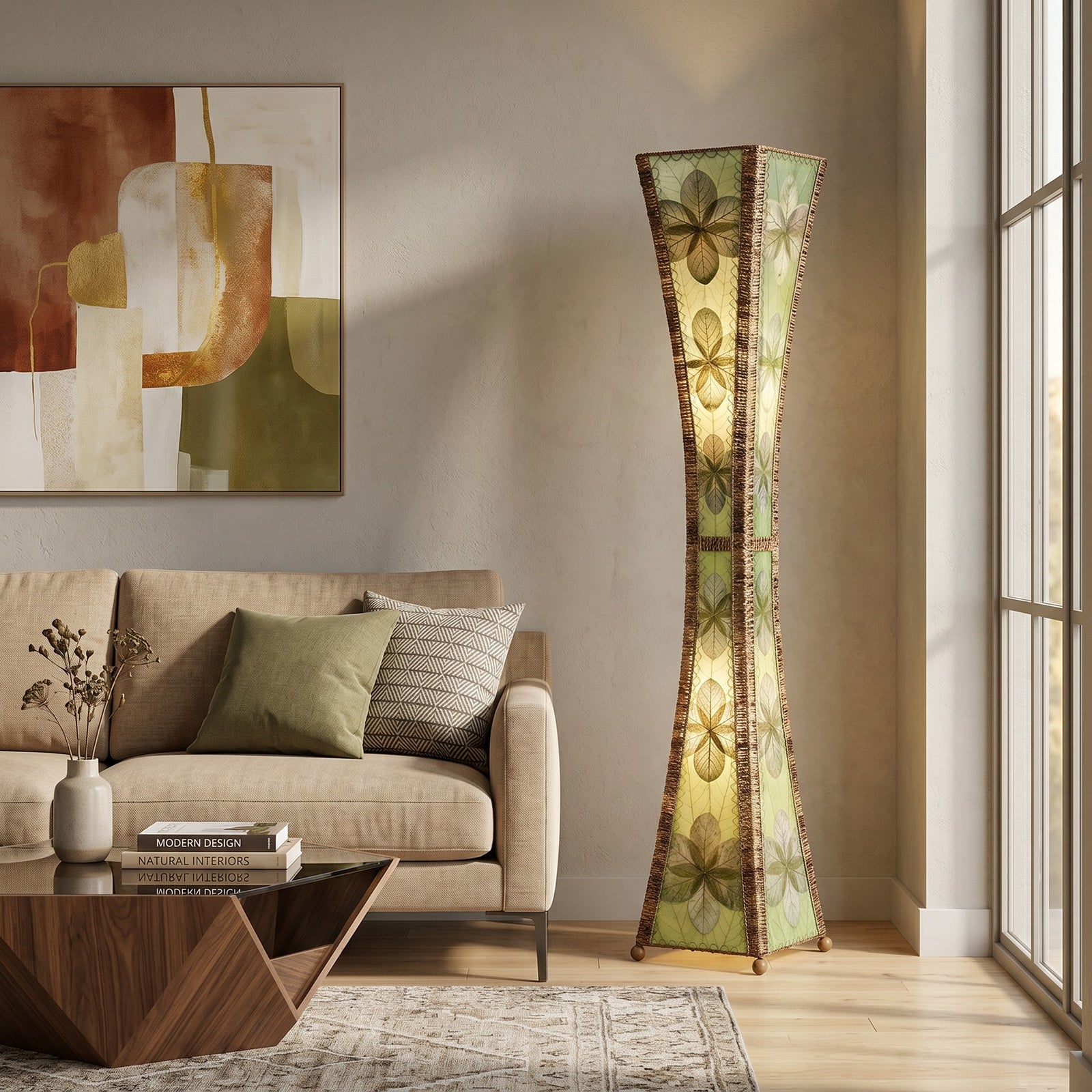 Eangee Hourglass Giant Lamp
