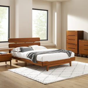 Greenington Currant Platform Bed - Amber