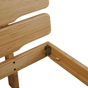 Greenington Currant Platform Bed - Caramelized