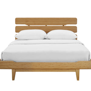 Greenington Currant Platform Bed - Caramelized