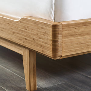 Greenington Currant Platform Bed - Caramelized