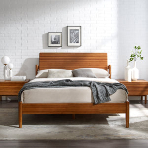 Greenington Monterey Panel Platform Bed, Amber