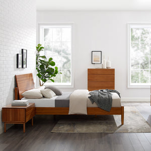 Greenington Monterey Panel Platform Bed, Amber
