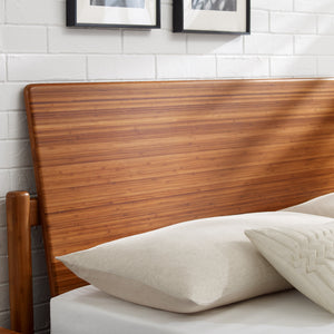Greenington Monterey Panel Platform Bed, Amber