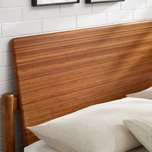 Greenington Monterey Panel Platform Bed, Amber