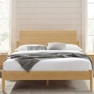Greenington Monterey Panel Platform Bed, Wheat