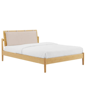 Greenington Monterey Panel Platform Bed, Wheat