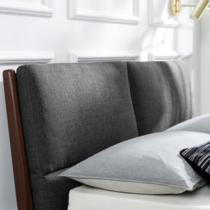 Greenington Park Avenue Bedframe with Fabric - Ruby & Onyx