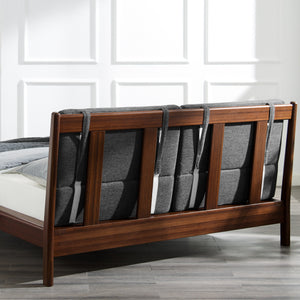 Greenington Park Avenue Bedframe with Fabric - Ruby & Onyx