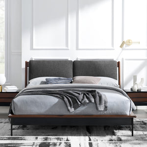 Greenington Park Avenue Bedframe with Fabric - Ruby & Onyx