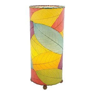Eangee Outdoor Indoor Cocoa Leaf Cylinder Table Lamp