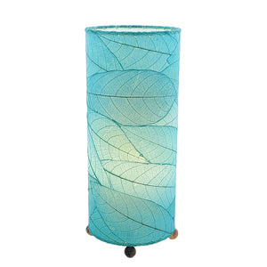 Eangee Outdoor Indoor Cocoa Leaf Cylinder Table Lamp
