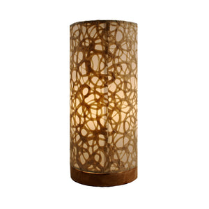 Eangee Paper Cylinder Table Lamp