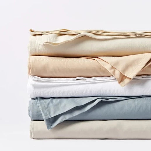 Coyuchi Relaxed Sateen Sheet Set