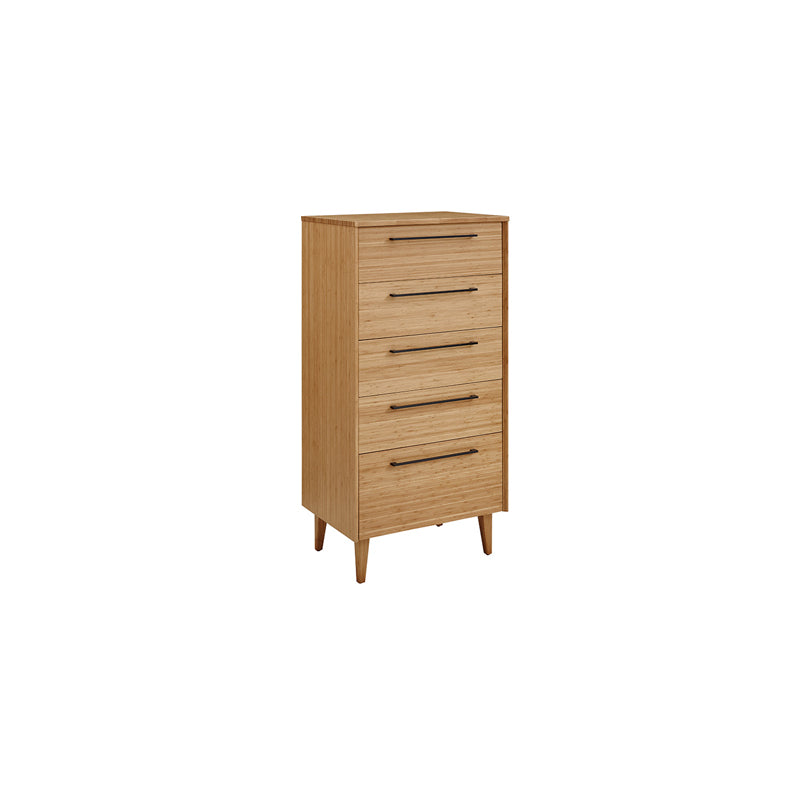 Greenington Sienna 5-Drawer Chest, Caramelized