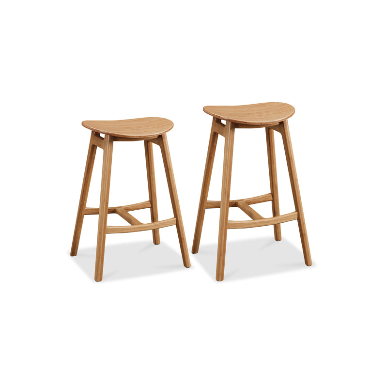 Greenington Skol Counter Height Stool (Box of 2), Caramelized