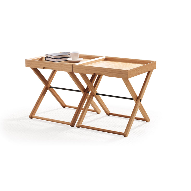 Greenington Teline Tray Table, Caramelized