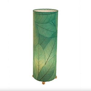 Eangee 24" Cocoa Leaf Cylinder Table Lamp