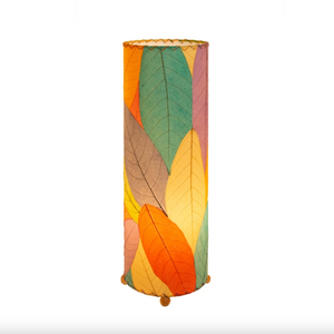 Eangee 24" Cocoa Leaf Cylinder Table Lamp