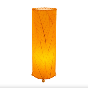 Eangee 24" Cocoa Leaf Cylinder Table Lamp